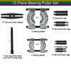 Picture of YOTOO Bearing Pullers Set 5 Ton Capacity, Bearing Separator Kit