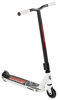 Picture of Mongoose Rise 100 Youth and Adult Freestyle Kick Scooter, High Impact 110mm Wheels, Bike-Style Grips, Lightweight Alloy Deck, White/Red