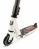 Picture of Mongoose Rise 100 Youth and Adult Freestyle Kick Scooter, High Impact 110mm Wheels, Bike-Style Grips, Lightweight Alloy Deck, White/Red