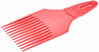 Picture of Denman Detangling Hair Brush D17 - Curl Tamer Comb with Long Teeth for Separating, Sculpting & Volumizing Wet Curls - Pink