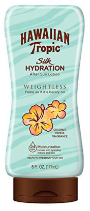 Picture of Hawaiian Tropic Silk Hydration Weightless After Sun Gel Lotion With Hydrating Aloe And Gel Ribbons, 6 Ounce