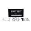 Picture of 100 Count, Parker Safety Razor Double Edge Safety Razor Blades, Premium Platinum Stainless Steel Razor Blades with PTFE, Tungsten and Chromium Coated Edges for Smooth, and Comfortable Shaves