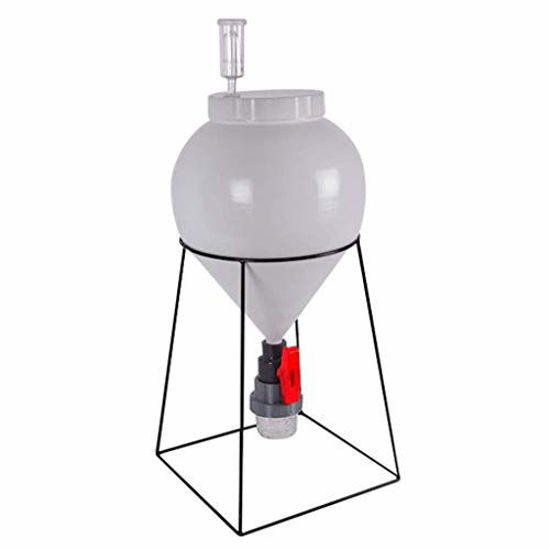 Picture of FASTFERMENT - FF3G 3 Gallon Conical Fermenter - Perfect 3 gallon fermenter or a small batch 1 gallon fermenter. (Stand and all hardware included)