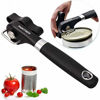 Picture of PAKITNER- Safe Cut Can Opener, Smooth Edge Can Opener - Can Opener handheld, Manual Can Opener, Ergonomic Smooth Edge, Food Grade Stainless Steel Cutting Can Opener for Kitchen & Restaurant