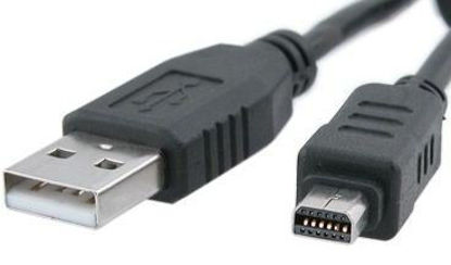 Picture of Replacement USB Cable Lead Compatible with Olympus Digital Cameras That Use USB Cable CB-USB5/CB-USB6 by Master Cables