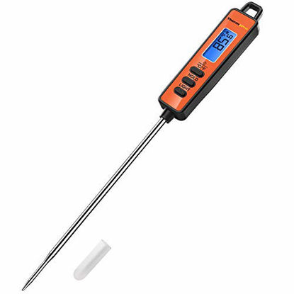 Picture of ThermoPro TP01A Digital Meat Thermometer with Long Probe Instant Read Food Cooking Thermometer for Grilling BBQ Smoker Grill Kitchen Oil Candy Thermometer