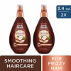 Picture of Garnier Hair Care Whole Blends Smoothing Oil with Coconut Oil & Cocoa Butter Extracts, 3.4 Fl Oz (2 Count)