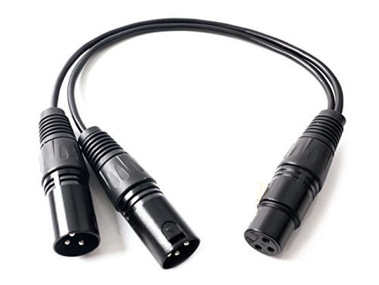 Getuscart Devinal Xlr Splitter Female To Male Cable Xlr Female To