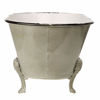 Picture of Creative Co-Op Decorative Metal Bathtub Container with Feet