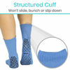 Picture of Vive Non Slip Hospital Socks (6) - Anti Skid Rubber Grip - Yoga for Men, Women