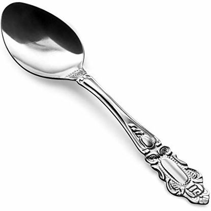 Picture of DecorRack Tea Spoons, Stainless Steel 5.5-Inch, (Set of 12)