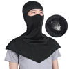 Picture of Balaclava - Windproof and Sun Protection Full Face Mask Cycling Motorcycle Breathable Neck Cover in Summer for Men and Women Black