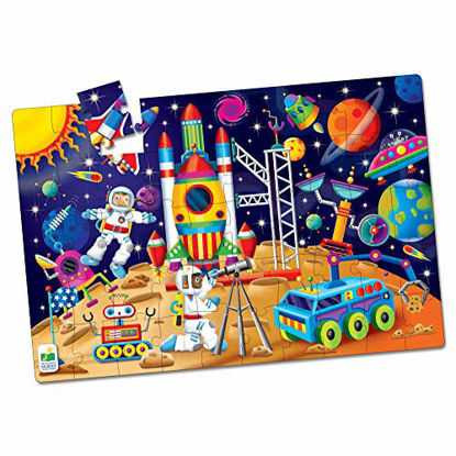 Picture of The Learning Journey: Jumbo Floor Puzzles Out in Space - Extra Large Floor Puzzles for Kids - Preschool Toys & Activities for Children Ages 3-6 Years (50 Pieces)