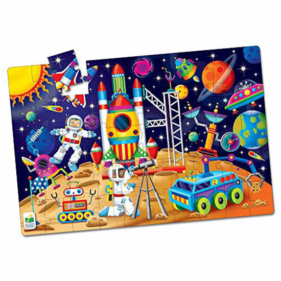 Picture of The Learning Journey: Jumbo Floor Puzzles Out in Space - Extra Large Floor Puzzles for Kids - Preschool Toys & Activities for Children Ages 3-6 Years (50 Pieces)