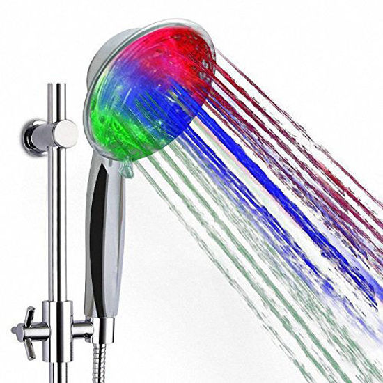 GetUSCart LED shower head ZSZT 7 Color LED Lights Colors