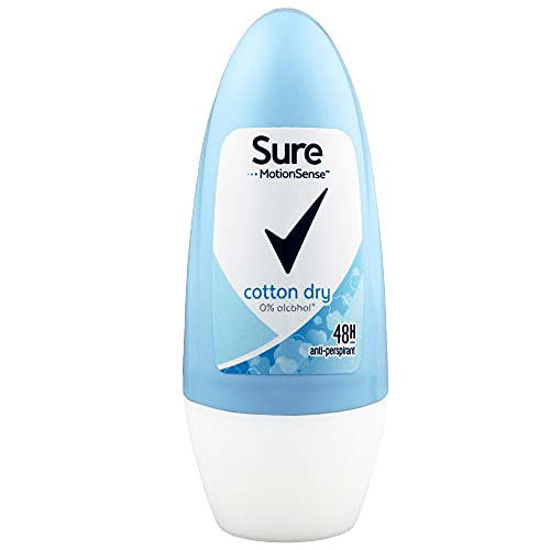 Picture of Sure Women Cotton Roll-On Anti-Perspirant Deodorant 50ml (PACK OF 6)