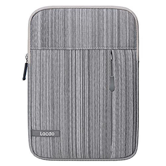 Picture of Lacdo iPad Mini 6 Sleeve, iPad Mini 5 Case, Water Repellent Tablet Sleeve Case for iPad Mini 6/5/4/3/2, Samsung Galaxy Tab A 8-Inch/ASUS ZenPad Protective iPad Mini Case Tablet Bag, Dark Gray