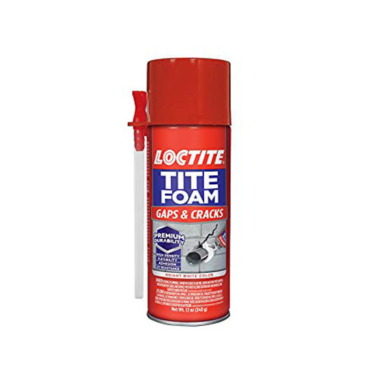 Picture of Loctite TITE FOAM Insulating Foam Sealant, Gaps & Cracks, 12-Ounce Can (Packaging may vary)