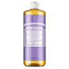 Picture of Dr. Bronners - Pure-Castile Liquid Soap (Lavender, 32 ounce) - Made with Organic Oils, 18-in-1 Uses: Face, Body, Hair, Laundry, Pets and Dishes, Concentrated, Vegan, Non-GMO