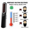 Picture of Beard Straightener, Beard Straightening Comb with Cordless/Mini Sized/Auto Shut Off for Traveling, Home, Dating