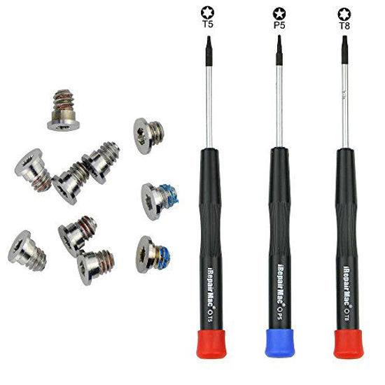 Picture of Pentalobe Bottom Screws and Screwdriver Set Compatible with MacBook Pro Retina 13" (A1425, A1502) and 15" (A1398)