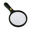 Picture of KARE and Kind Extra Large 3 LED Handheld Magnifying Glass with Dual Glass - Magnifier for Senior Reading, Hobbies and Crafts, Computer Repair and Jewelry Loupe (1.8X 138 mm, 5X 25 mm)