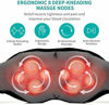 Picture of Shiatsu Neck and Back Massager with Soothing Heat, Nekteck Electric Deep Tissue 3D Kneading Massage Pillow for Shoulder, Leg, Body Muscle Pain Relief, Home, Office, and Car Use