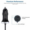 Picture of USB C Car Charger, 3.4A Fast Charging Car Adapter+3ft Type C Cable for Samsung Galaxy S21 S20 S10 Note 20 10 A10E A20 A50 A51 A01 A71 A11, LG Stylo 6/5/4 G8 G7 V60 ThinQ Moto G8 G7 Google Pixel 4 3a