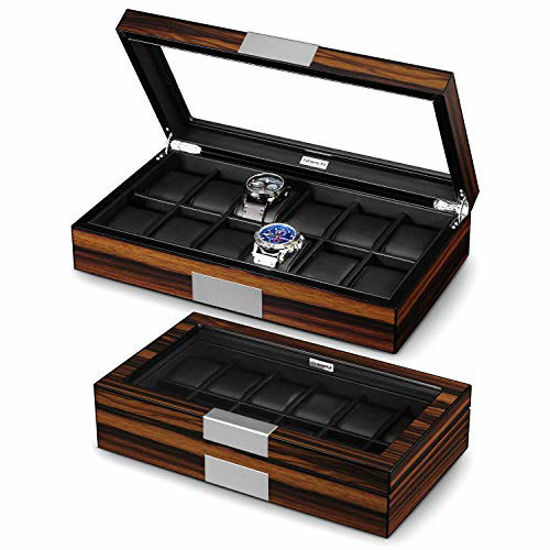 Large watch display case hot sale