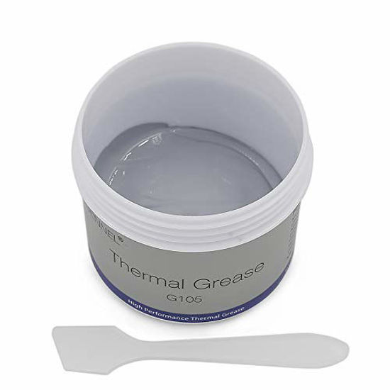 Picture of GENNEL G105 100grams Grey Thermal Paste, Heatsink Paste, CPU Compound, Heat Conductive Grease for CPU Processor GPU Coolers LED Chipset