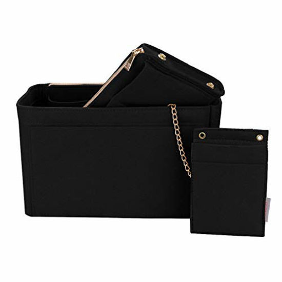 Purse Bag Clutch Black Faux Leather & Silver Sparkle Fabric Envelope w –  Shop Thrift World
