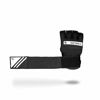 Picture of Sanabul New Gel Quick Hand Wraps Boxing Kickboxing MMA Muay Thai (Black/White, S/M)