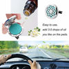 Picture of ttstar Car Diffuser Vent Clip - 30mm Aromatherapy Essential Oil Car Diffuser Vent Clips (3 Lotus Vent Clips, Metal)