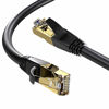 Picture of Ethernet Cable, RJ45 Cable, 26AWG Cat 8 6Feet (2 Pack) LAN, High Speed Network Cable with Gold Plated RJ45 Connector 40Gbps 2000Mhz S/FTP LAN Wires for Gaming, Xbox, Modem, Router