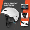 Picture of Adult Ski Water Sports Helmet with Ears - Helmet Men Women for Skateboard Boating Kayaking Canoeing Sailing