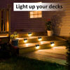 Picture of SOLPEX Solar Deck Lights Outdoor 16 Pack, Solar Step Lights Waterproof Led Solar lights for Outdoor Stairs, Step , Fence, Yard, Patio, and Pathway(Warm White)