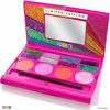 Picture of Kids Makeup Palette For Girl - Real Washable Kids Makeup - My First Princess Make Up Set Include 4 Blushes, 8 Eyeshadows, 6 Lip Glosses, 8 Glitter Glaze, Mirror, Brushes, Eyeshadow Wand - Best Gift