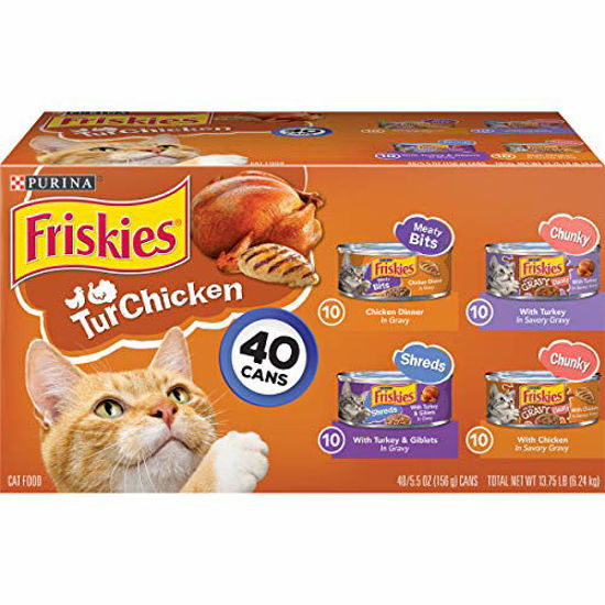 Friskies wet cat outlet food 48 cans