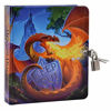 Picture of Keep Out Glow in the Dark Lock and Key Dragon Diary