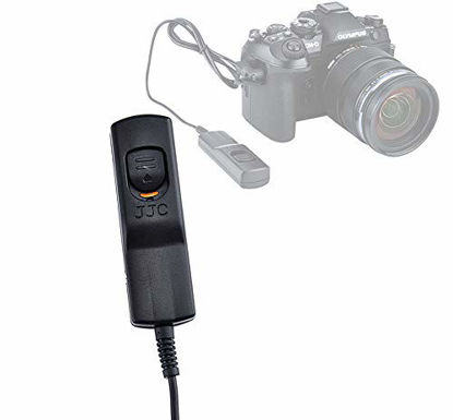 Picture of JJC MA-J2 90cm Remote Shutter Cord for Olympus E-M1 Mark II/E-M1X, Olympus E-M1 II Remote Shutter Control, E-M1X Remote Shutter, Replacement of Olympus RM-CB2 Remote Cord