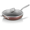 Picture of TECHEF - Art Pan Collection / 5-Quart Saute Pan with Lid, Deep Skillet, Coated 5 times with New Teflon Select Non-Stick Coating (PFOA Free) (5-Quart Saute Pan)