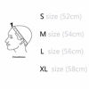 Picture of 4X4 Inch U Part Swiss Lace Wig Cap for Making Wigs with Adjustable Straps on the Back Glueless Hairnets (Black S)