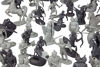 Picture of Fantasy Creature Mini Action Figure Playset-98pc Monster Toy Miniatures w 14 Unique Sculpts - Dragons, Wizards, Orcs, and More- XL 1/32nd Scale Dungeon Character Accessories