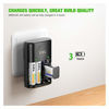 Picture of EBL Smart Rapid AA AAA Charger for AA AAA 9V Rechargeable Batteries Ni-MH Ni-CD Rechargeable Batteries