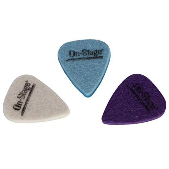 Picture of On-Stage UPK300 Felt Ukulele Picks, 3 Pack