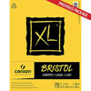 Picture of Canson XL Series Bristol Pad, Heavyweight Paper for Ink, Marker or Pencil, Smooth Finish, Fold Over, 100 Pound, 11 x 14 Inch, Bright White, 25 Sheets