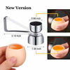 Picture of Egg Shell Opener Egg topper cutter, Stainless Steel Egg Cracker Separator for Raw, Soft or Hard Boiled Egg