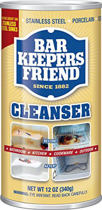 Picture of BAR KEEPERS FRIEND Powdered Cleanser 12-Ounces (1-Pack)']