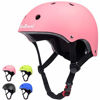 Picture of Besttravel Kids Helmet, Toddler Helmet Adjustable Toddler Bike Helmet Ages 3-8 Years Old Boys Girls Multi-Sports Safety Cycling Skating Scooter Helmet- Pink