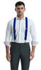 Picture of MENDENG Suspenders for Men Vintage 4 Swivel Hook Adjustable Braces Groomsmen